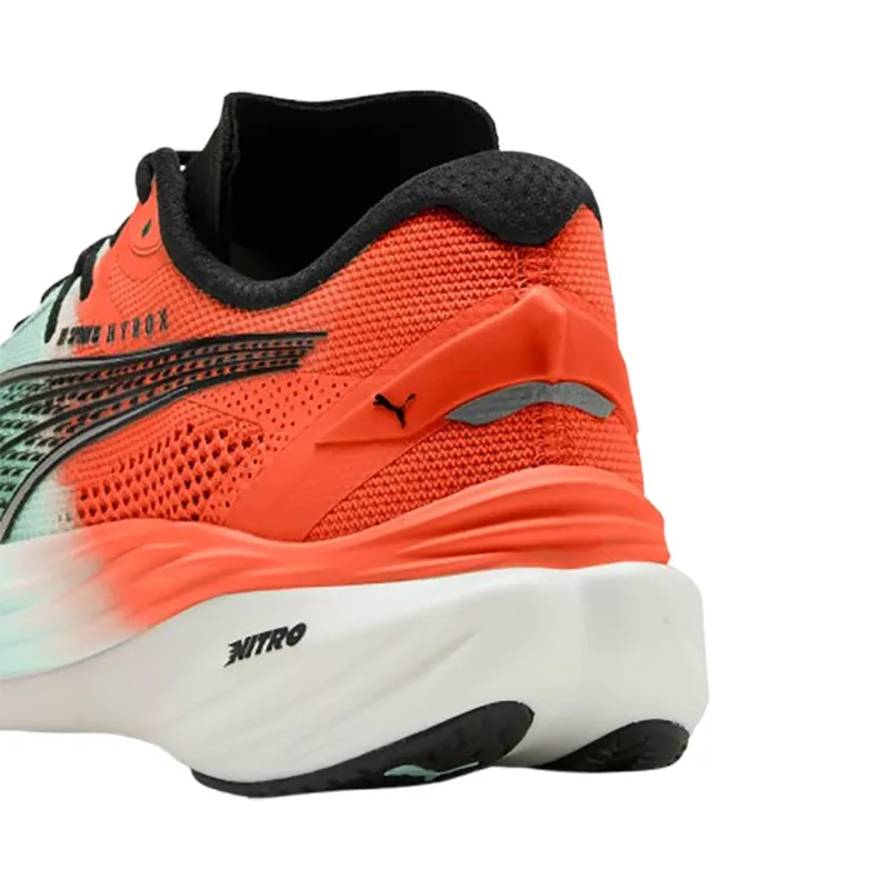 Puma Men's x HYROX Deviate NITRO Elite 3 Glowing Red/Puma White-4