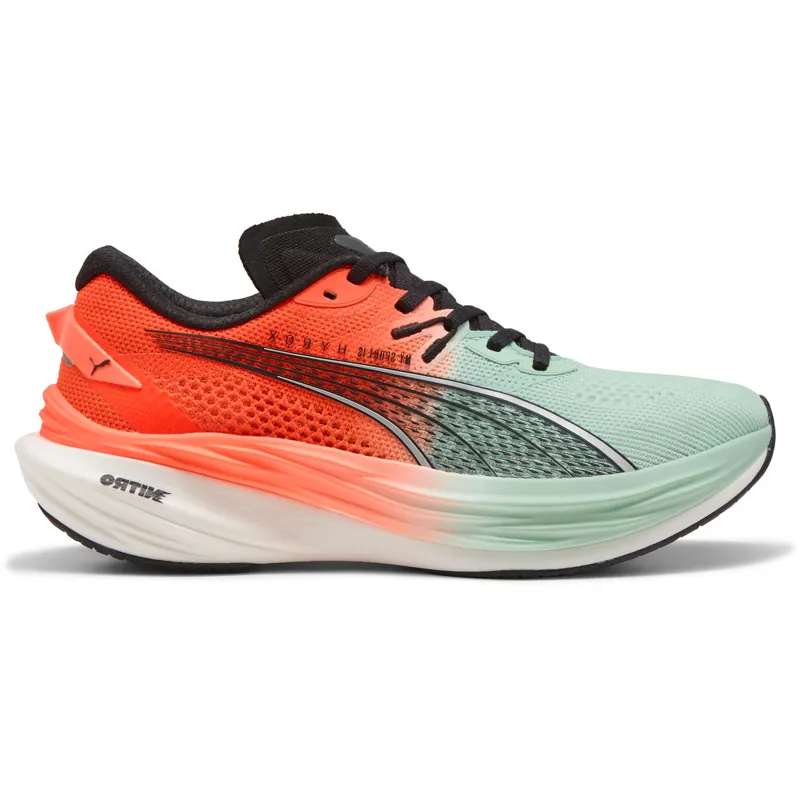 Puma Women's Deviate NITRO 3 HYROX Mint Melt/Glowing Red