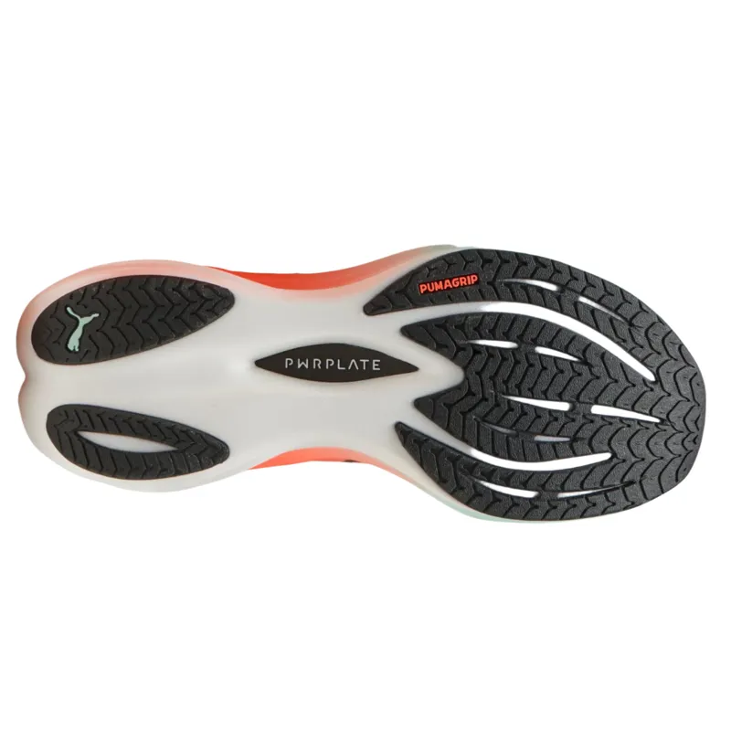 Puma Women's Deviate NITRO 3 HYROX Mint Melt/Glowing Red-7