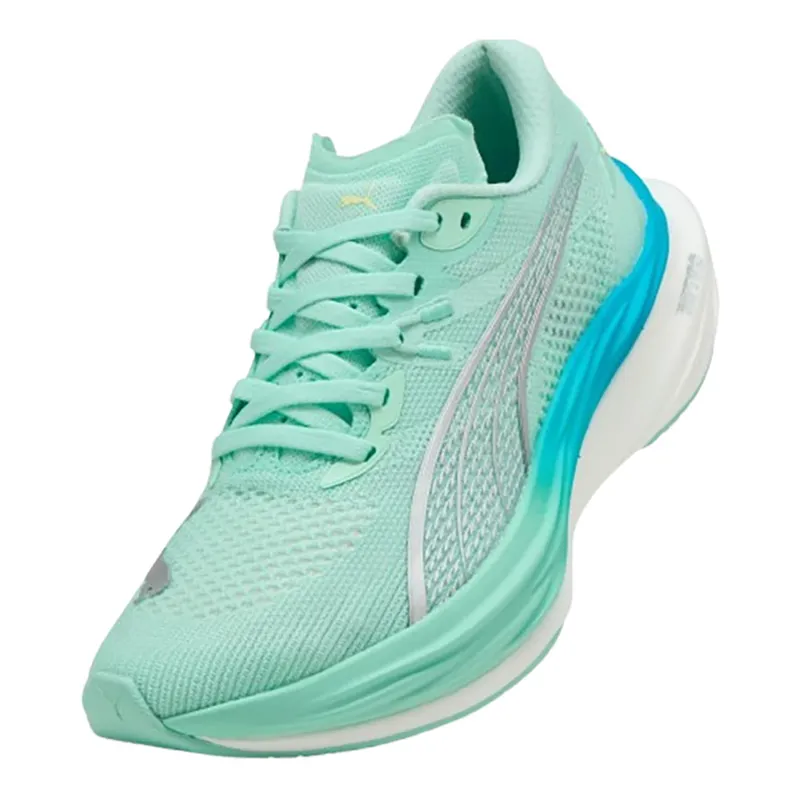 Puma Women's Deviate NITRO 3 Mint Melt/Speed Blue-4