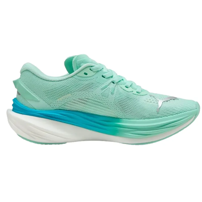 Puma Women's Deviate NITRO 3 Mint Melt/Speed Blue-1
