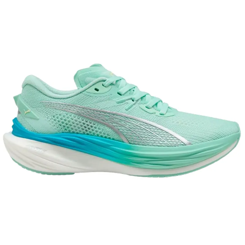 Puma Women's Deviate NITRO 3 Mint Melt/Speed Blue
