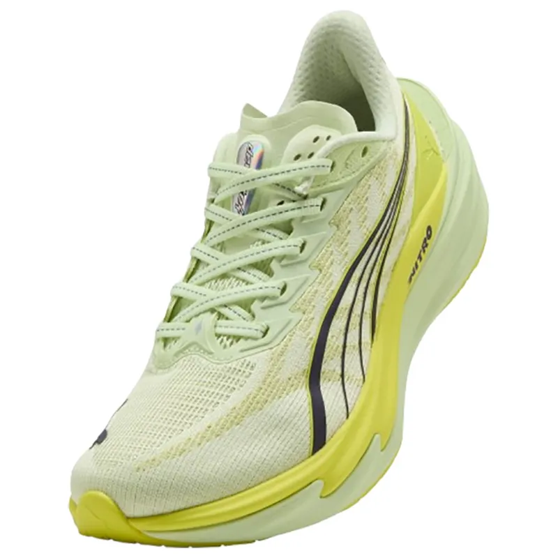 Puma Women's Deviate NITRO 4 Apple Spritz/Lux Lime-3