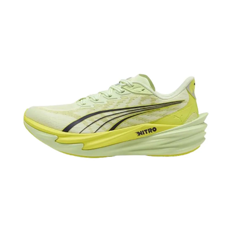 Puma Women's Deviate NITRO 4 Apple Spritz/Lux Lime-1