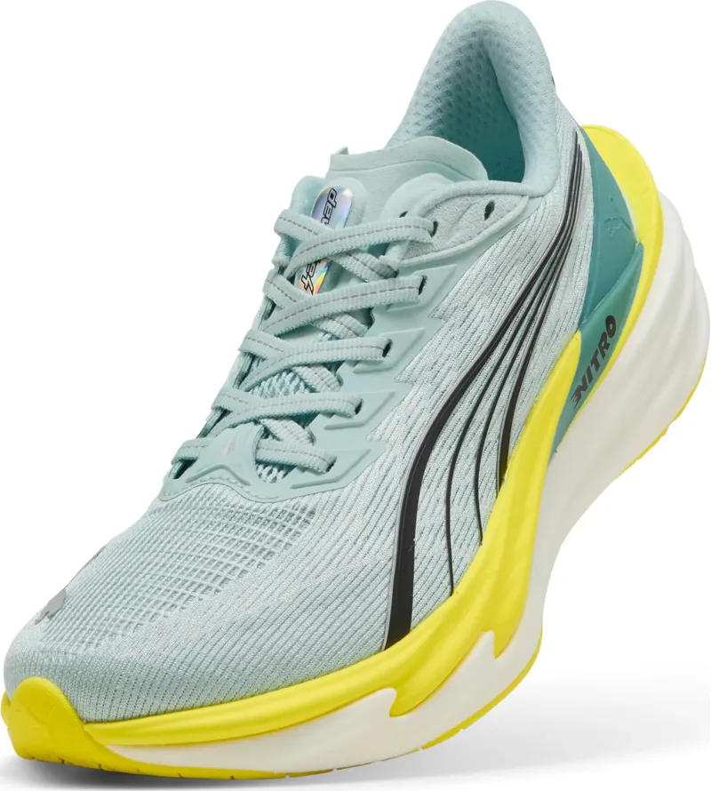 Puma Women's Deviate NITRO 4 Fresh Water/Nitro Blue-4