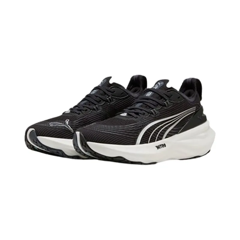 Puma Women's ForeverRun Nitro 2 Puma Black/Puma White-2
