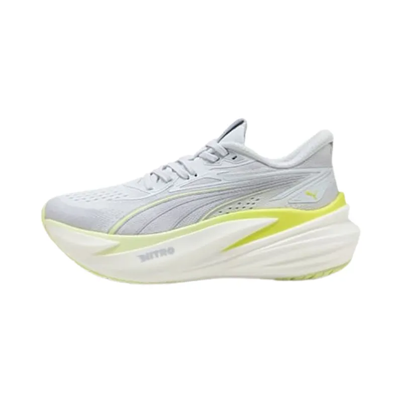 Puma Women's MagMax NITRO 2 Silver Mist/Apple Spritz-1
