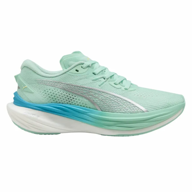 Puma Men's Deviate Nitro 3 Mint Melt/Speed Blue Running Shoes