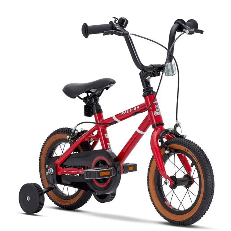 Raleigh Pop 12 Kids Bike Red-1