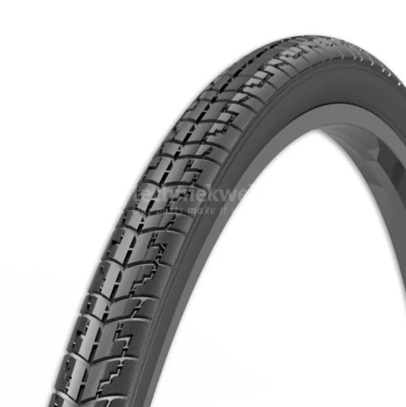 Rexway Dart 700x32C Puncture Protect Reflective Tyre Black