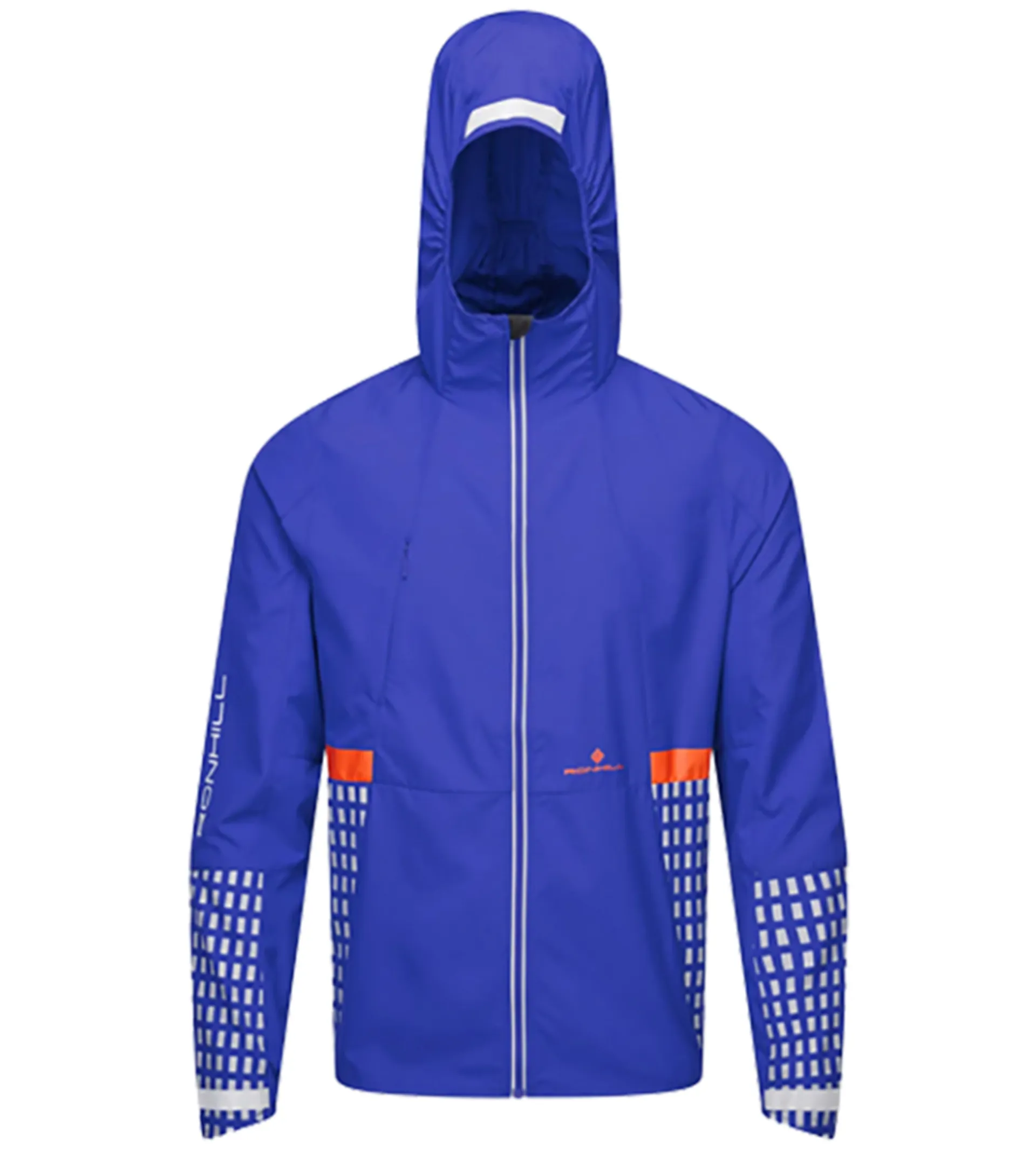 Ronhill Men's Tech Afterhours Jacket Cobalt/Flame/Reflect