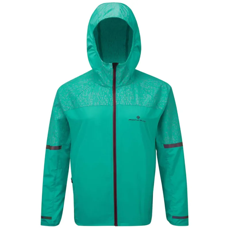 Ronhill Women's Life Night Runner Jacket Jade/Purple/Reflect
