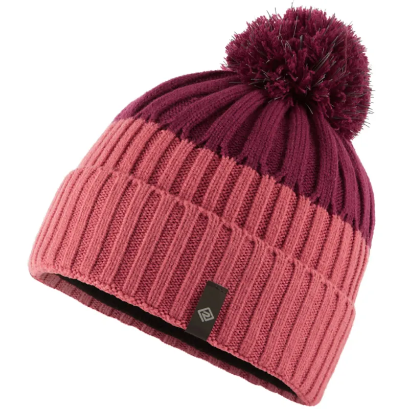 Rohill Bobble Hat Salsa/Blackcurrant O/S