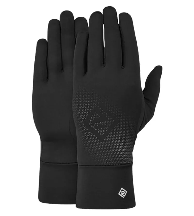 Ronhill Beanie and Glove Set All Black-2