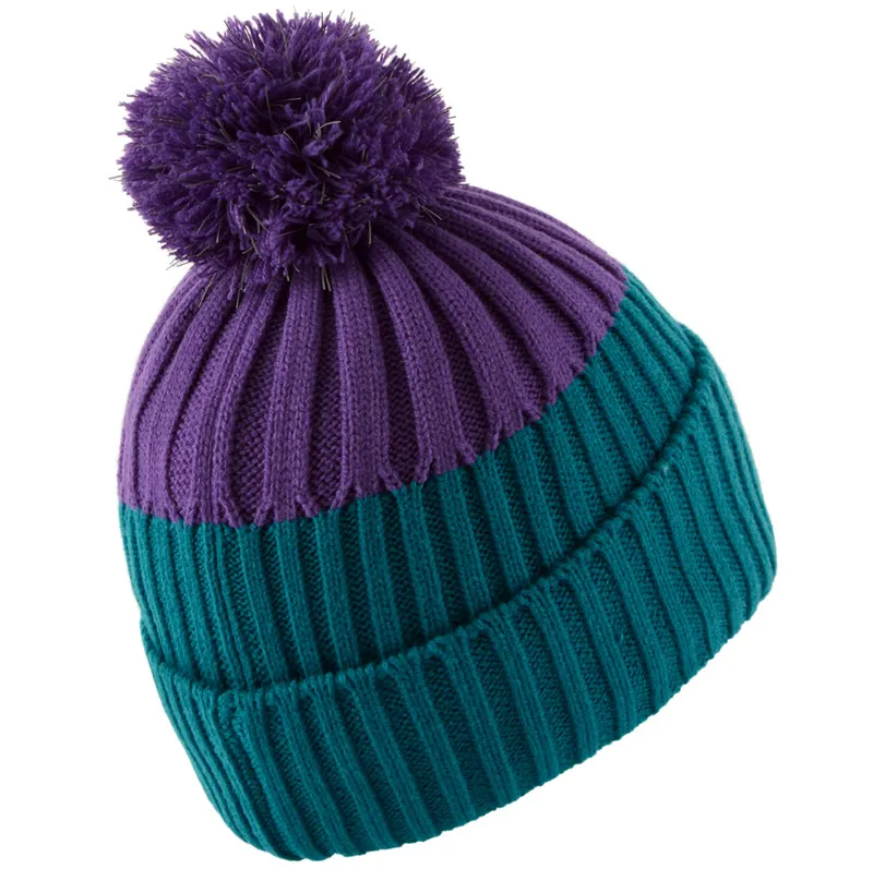 Ronhill Bobble Hat Marine/Regal Purple O/S-1