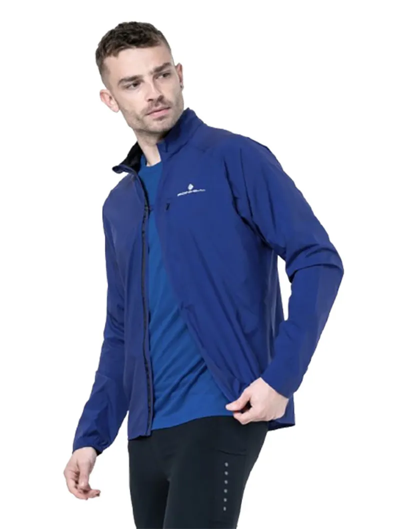 Ronhill Men's Core Jacket Dark Cobalt/Bright White-2