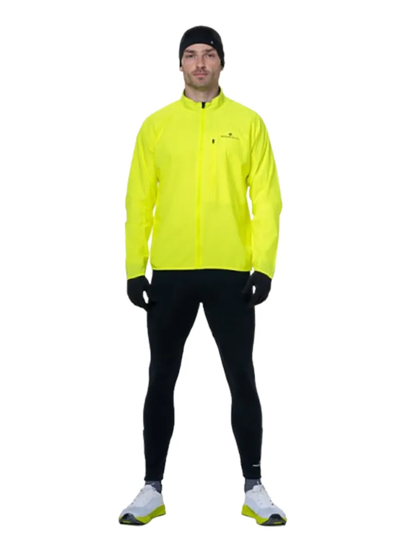 Ronhill Men's Core Jacket Fluo Yellow/Black-4