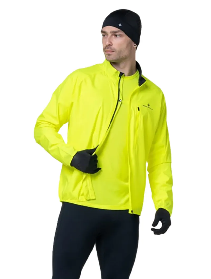 Ronhill Men's Core Jacket Fluo Yellow/Black-3