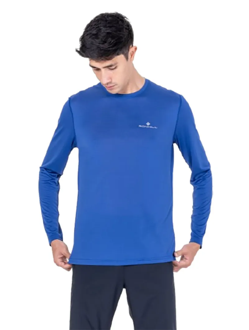 Ronhill Men's Core L/S Tee Dark Cobalt-2