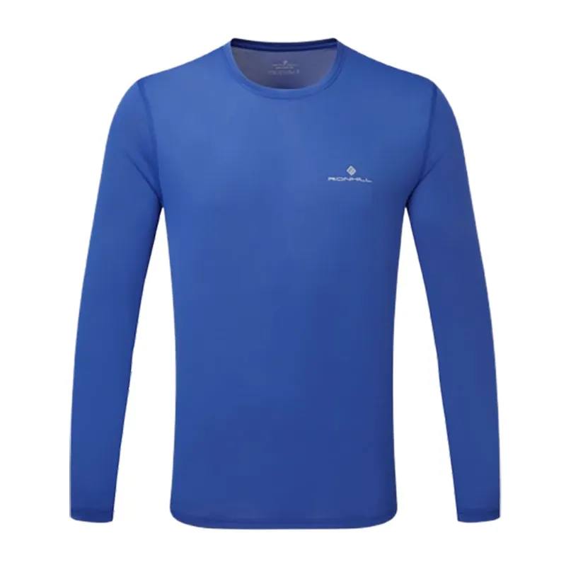 Ronhill Men's Core L/S Tee Dark Cobalt
