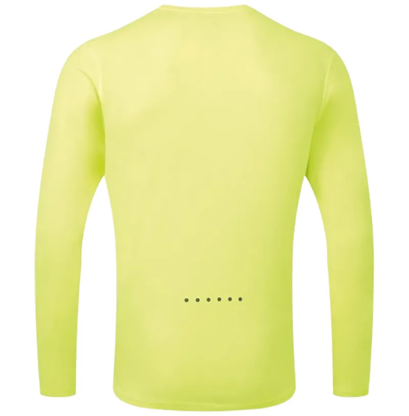 Ronhill Men's Core L/S Tee Fluo Yellow/Black-1