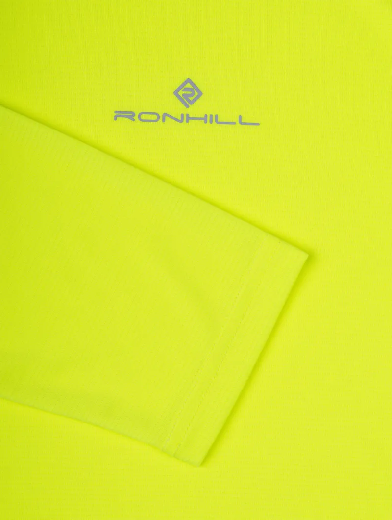 Ronhill Men's Core L/S Tee Fluo Zest-12