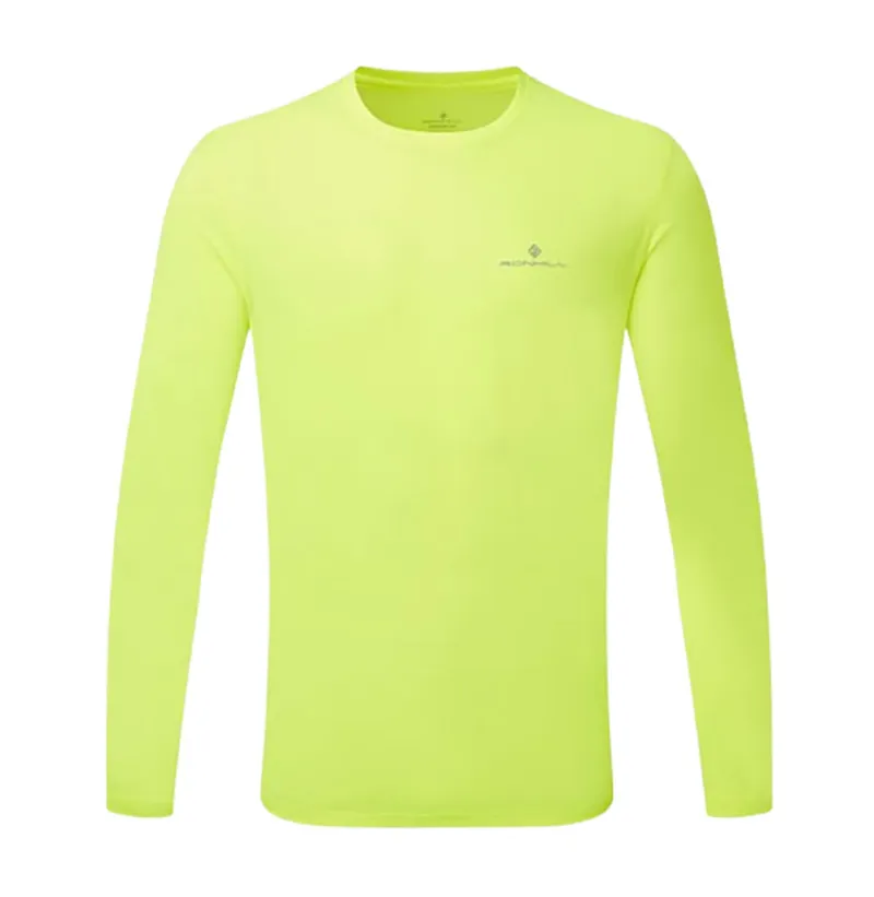 Ronhill Men's Core L/S Tee Fluo Zest
