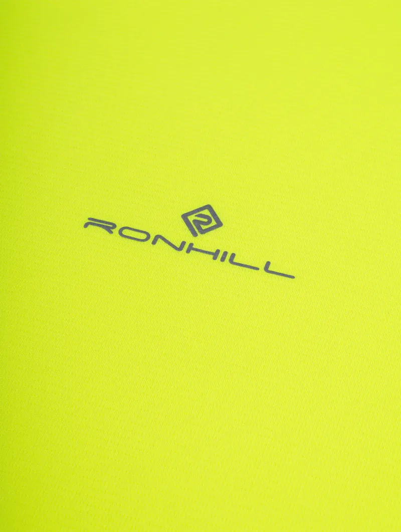 Ronhill Men's Core L/S Tee Fluo Zest-9