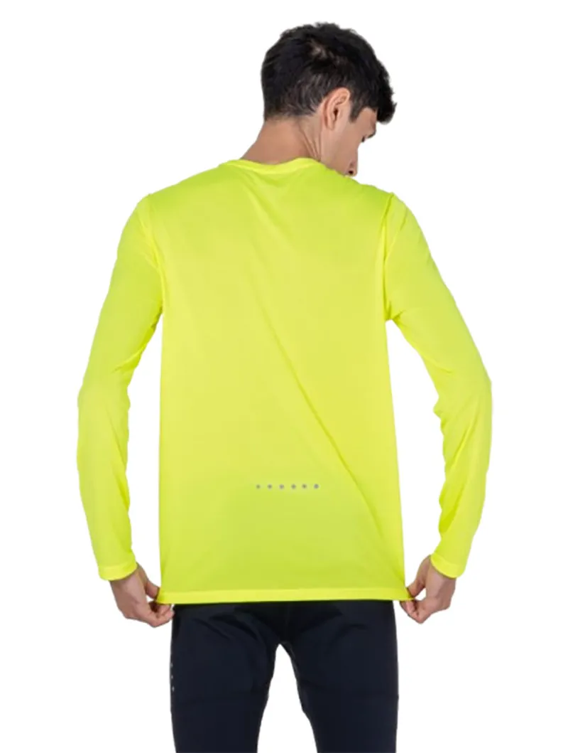 Ronhill Men's Core L/S Tee Fluo Zest-8