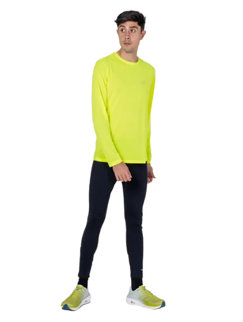Ronhill Men's Core L/S Tee Fluo Zest-5