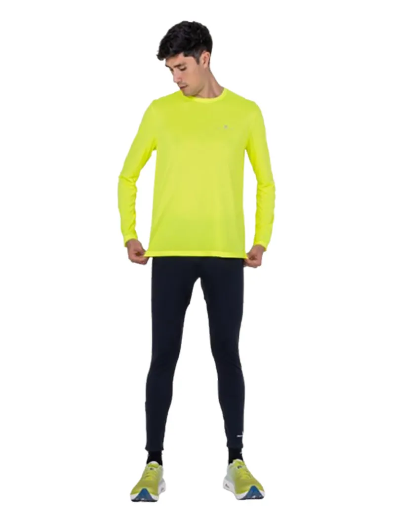 Ronhill Men's Core L/S Tee Fluo Zest-4