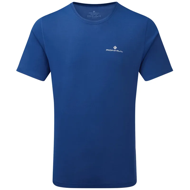 Ronhill Men's Core S/S Tee Dark Cobalt/Bright White