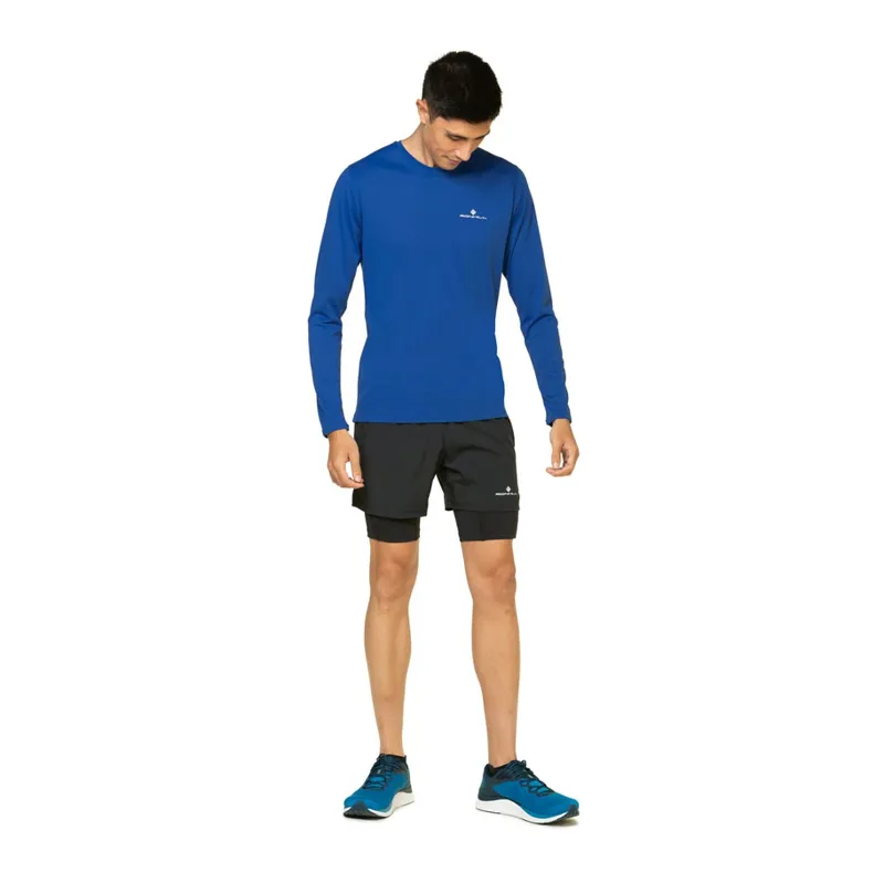 Ronhill Men's Core Twin Short Black-12