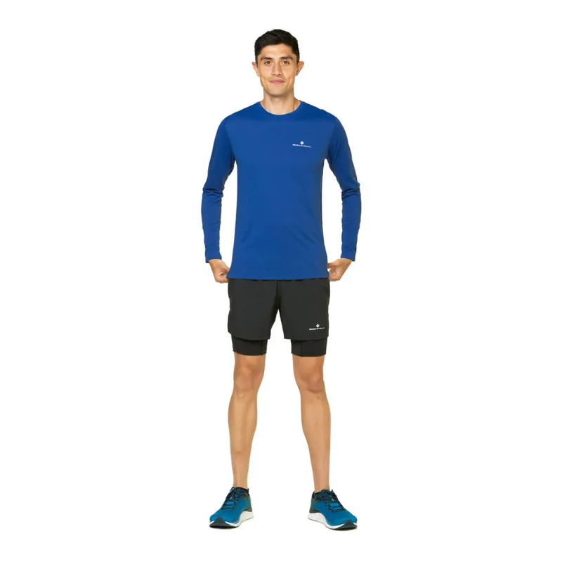 Ronhill Men's Core Twin Short Black-11