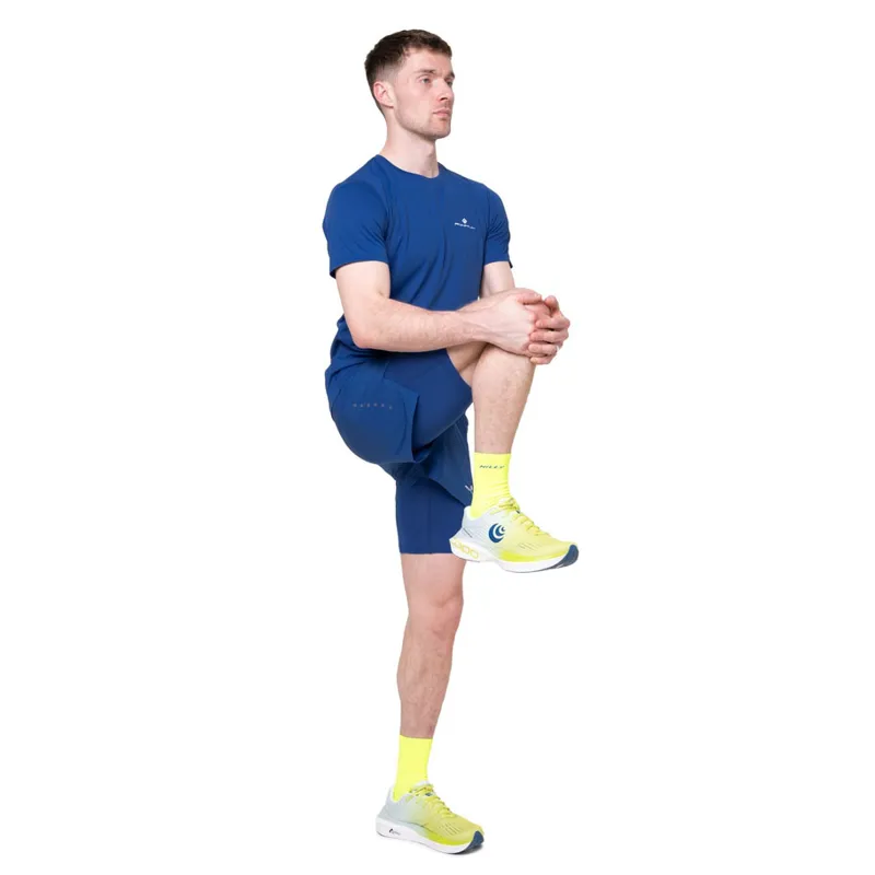 Ronhill Men's Core Twin Short Dark Cobalt-3