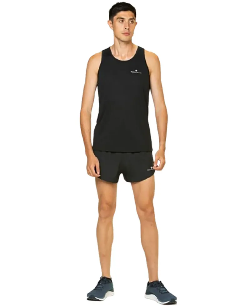 Ronhill Men's Core Vest Black/Bright White-2
