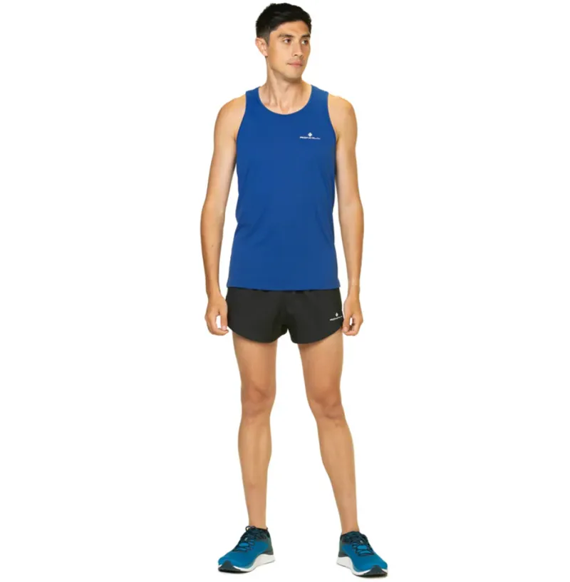 Ronhill Men's Core Vest Dark Cobalt/Bright White-2