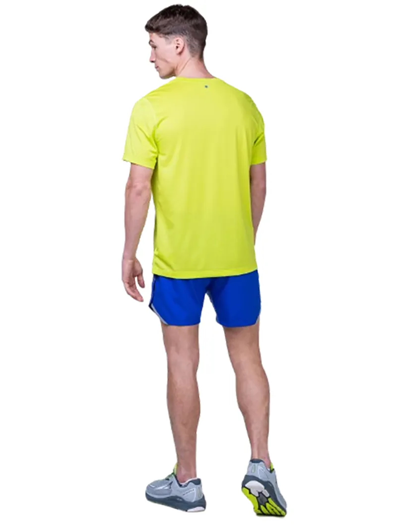 Ronhill Men's Tech 5 inch Short Azurite/Citrus-6