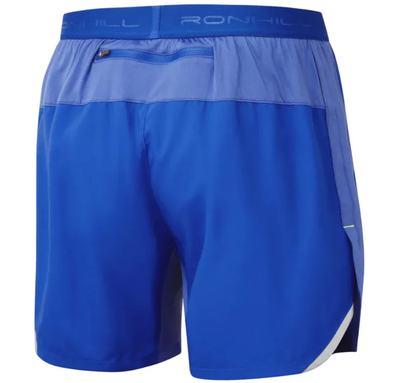 Ronhill Men's Tech 5 inch Short Azurite/Citrus-1
