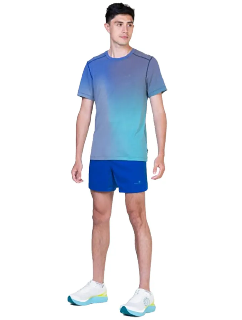 Ronhill Men's Tech 5 inch Short Seafaring/Deep Laguna-2