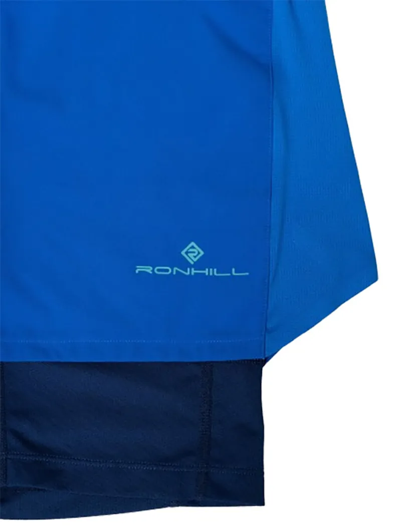 Ronhill Men's Tech 5 inch Twin Short Seafaring/Dark Navy-6