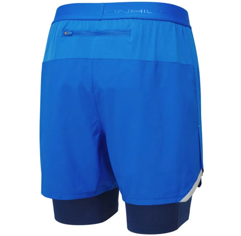 Ronhill Men's Tech 5 inch Twin Short Seafaring/Dark Navy-1