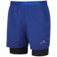 Ronhill Men's Tech 5 inch Twin Shorts Ocean/Black