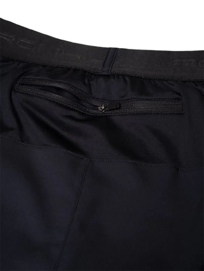 Ronhill Men's Tech 7 inch Twin Short All Black-7