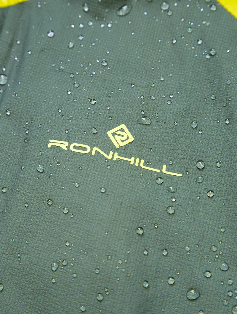 Ronhill Men's Tech Fortify Jacket Dark Sage/Acid-6