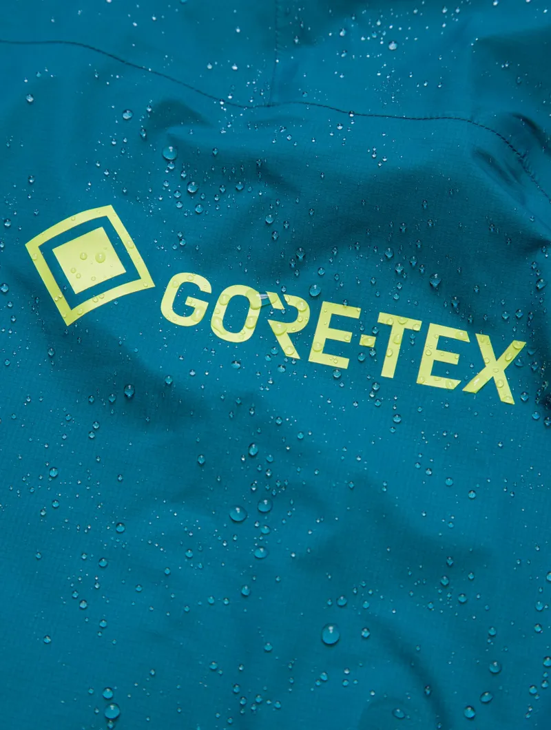 Ronhill Men's Tech Gore-Tex Mercurial Jacket Deep Teal/Acid-9