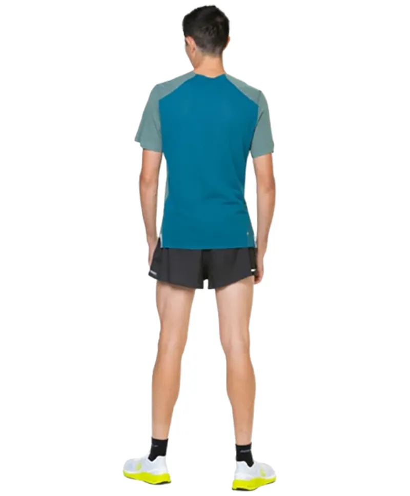 Ronhill Men's Tech Race S/S Tee Dark Sage/Deep Teal-3