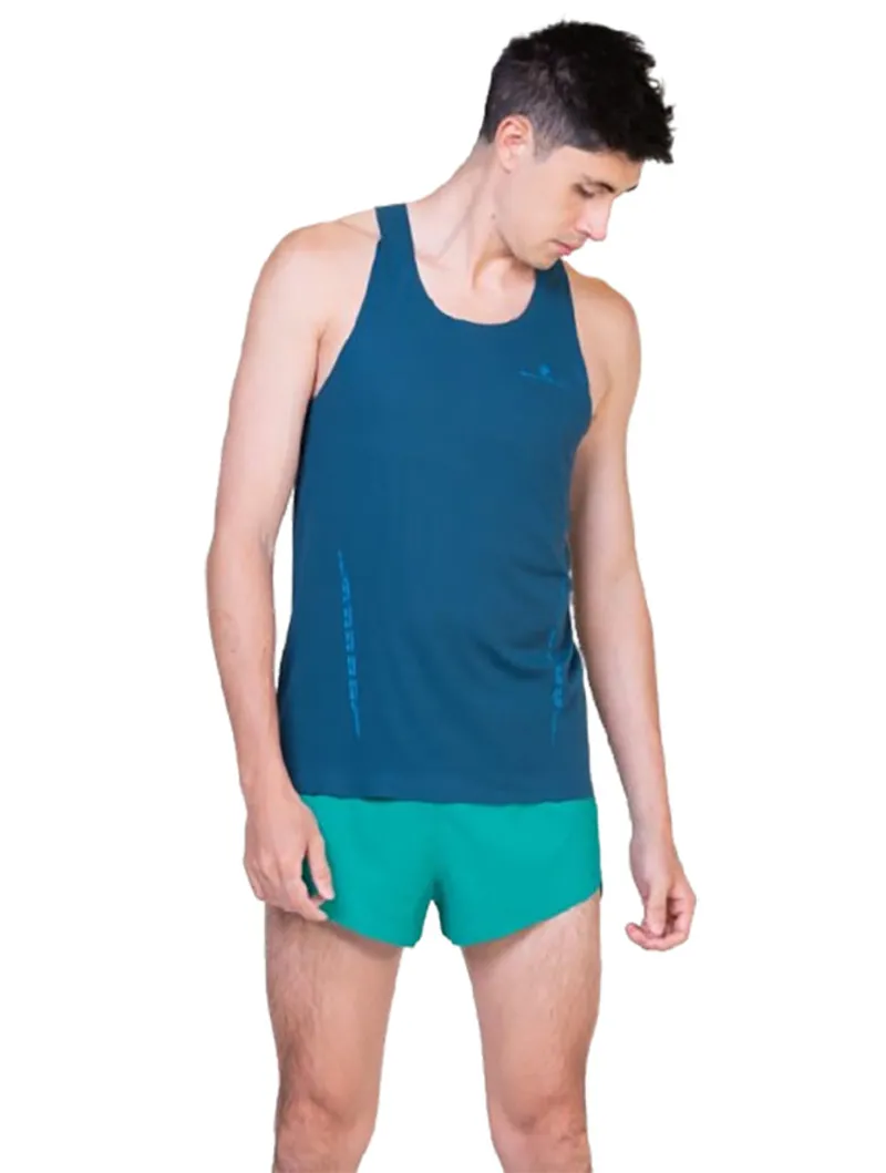 Ronhill Men's Tech Race Vest Dark Navy/Deep Laguna-2