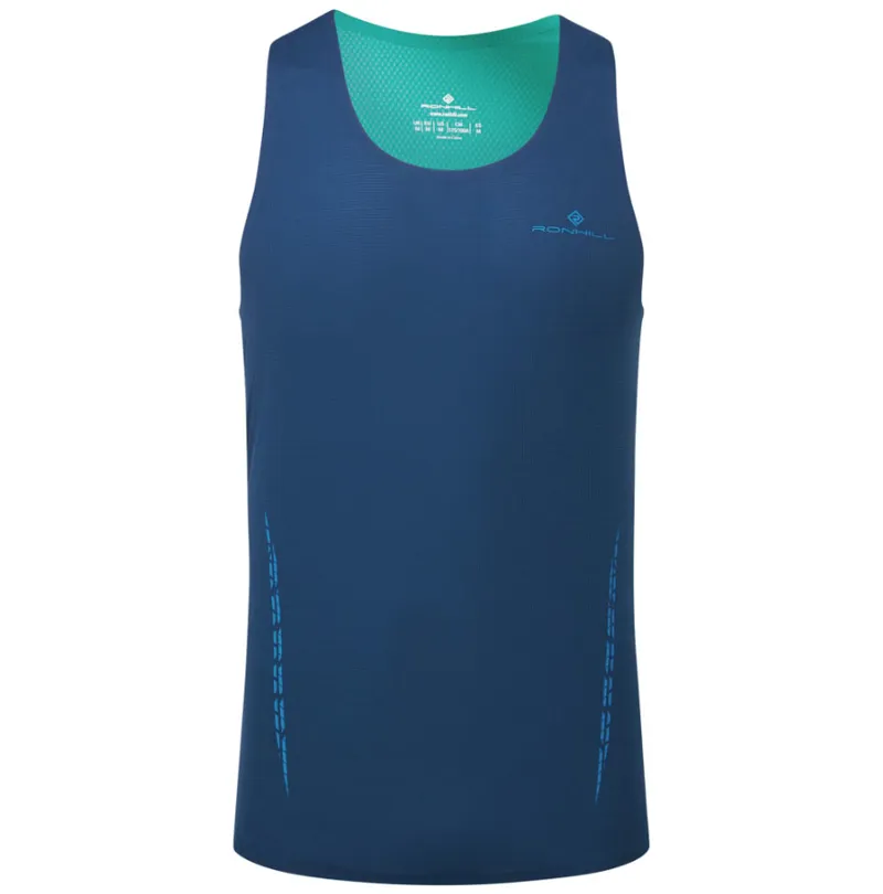 Ronhill Men's Tech Race Vest Dark Navy/Deep Laguna
