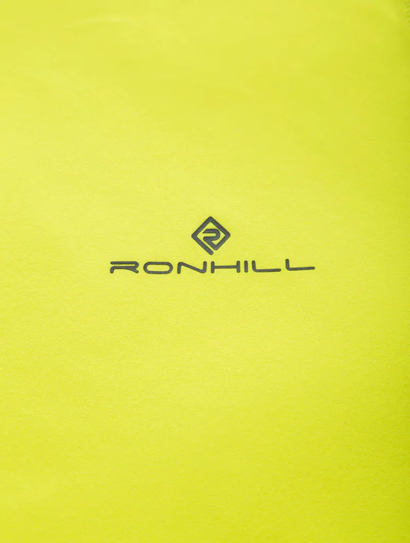 Ronhill Men's Tech Reflect 1/2 Zip Fluo Yellow/Reflect-9